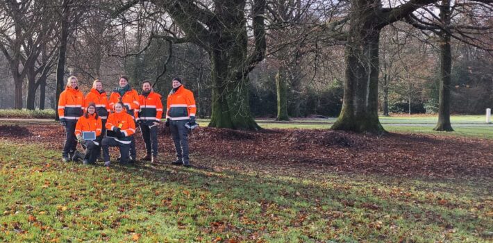 Trainees BomenCampus voor Boominspecteurs
